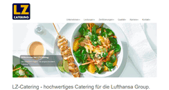 Desktop Screenshot of lz-catering.de