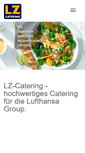 Mobile Screenshot of lz-catering.de